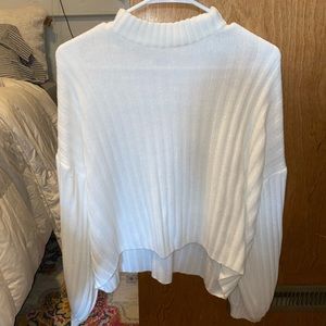 WHITE PRINCESS POLLY SWEATER